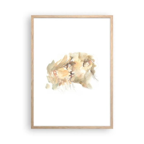 Plakat w ramie jasny dąb - Odnaleziona połowa? - 50x70 cm