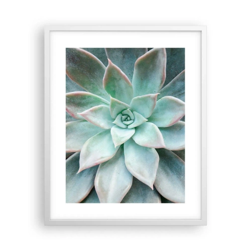 Plakat w białej ramie - Serce pustyni - 40x50 cm