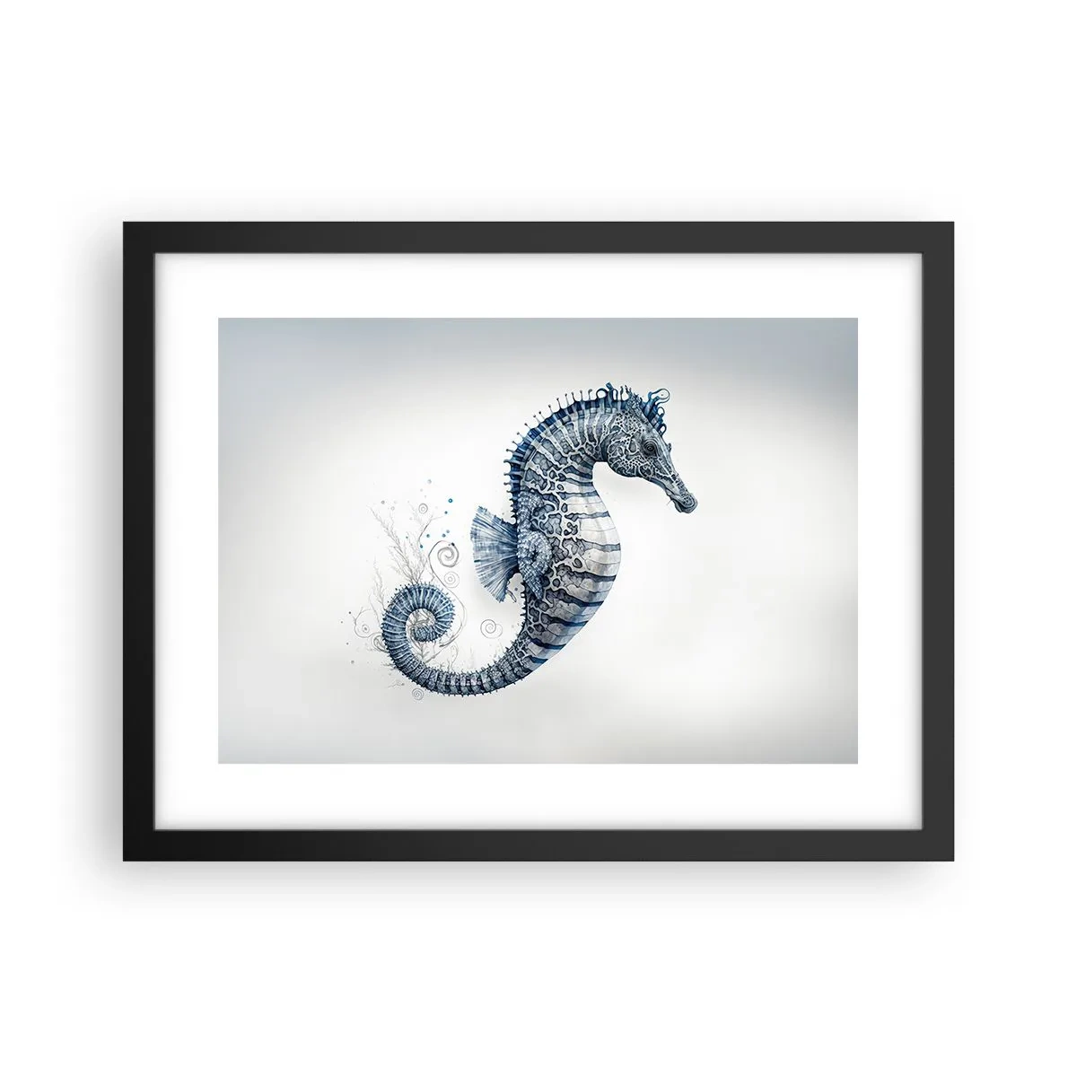 Plakat w czarnej ramie - Subtelny żart natury - 40x30 cm