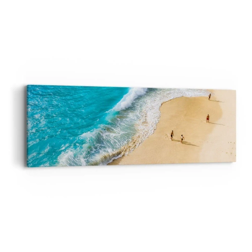 Obraz na płótnie - A potem słońce, plaża… - 90x30 cm