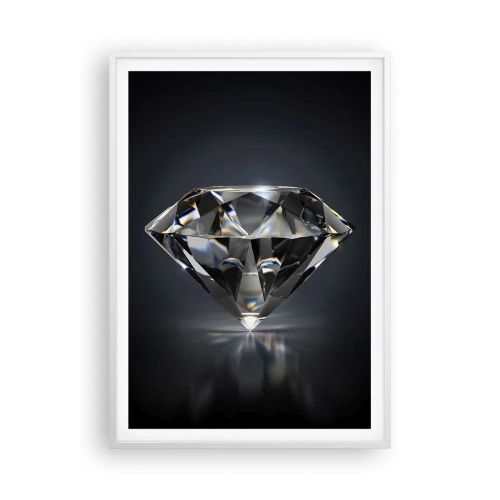 Plakat w białej ramie - Best girls friend - 70x100 cm