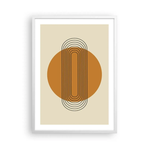 Plakat w białej ramie - Plan doskonały - 50x70 cm