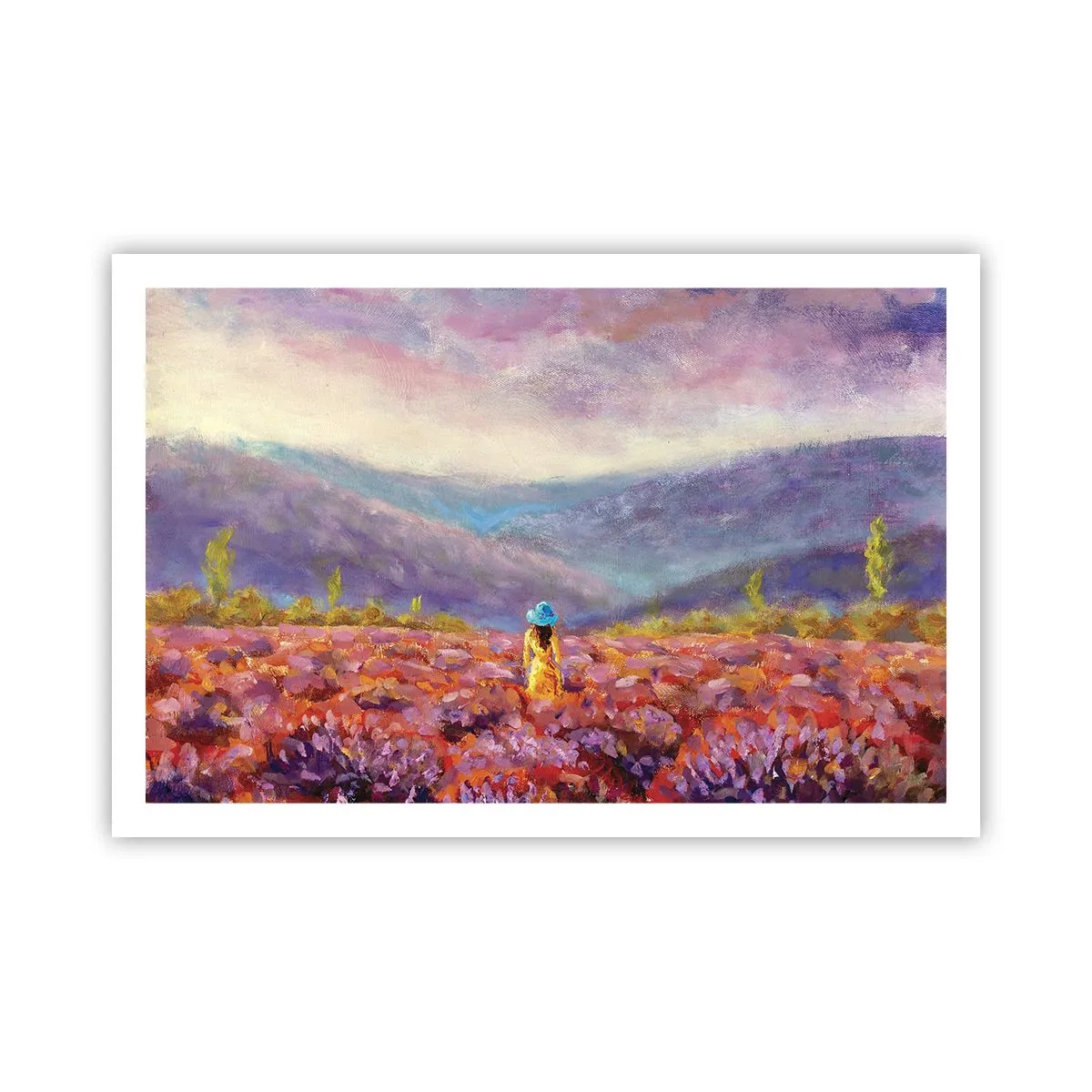 Plakat - W lawendowym świecie - 91x61 cm