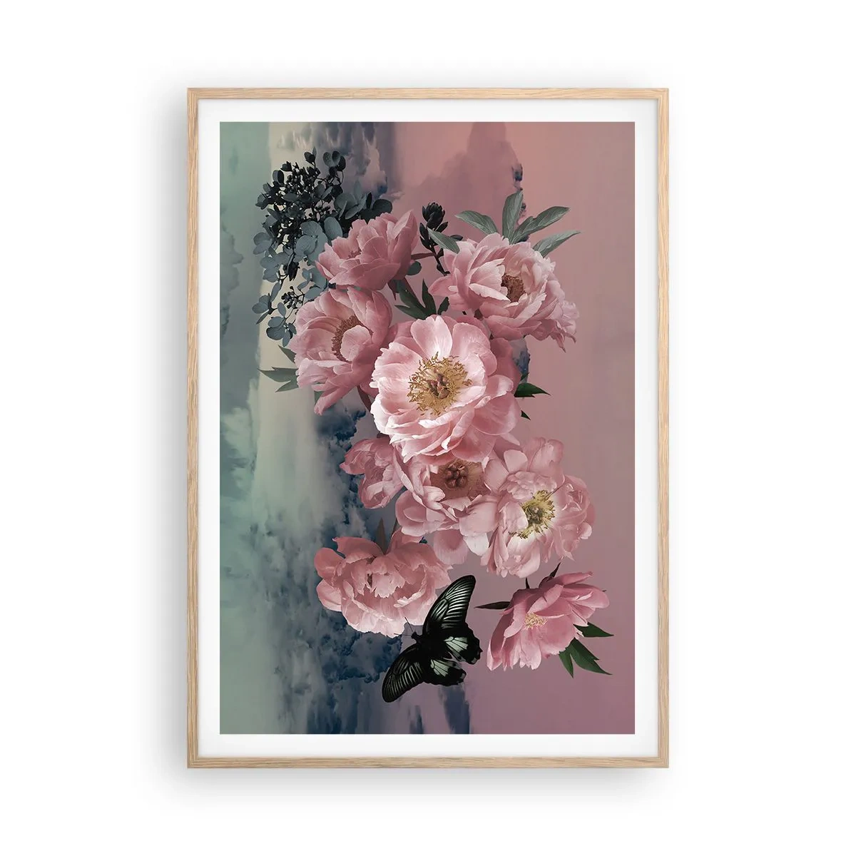 Plakat w ramie jasny dąb - Szczyt romantyzmu - 70x100 cm