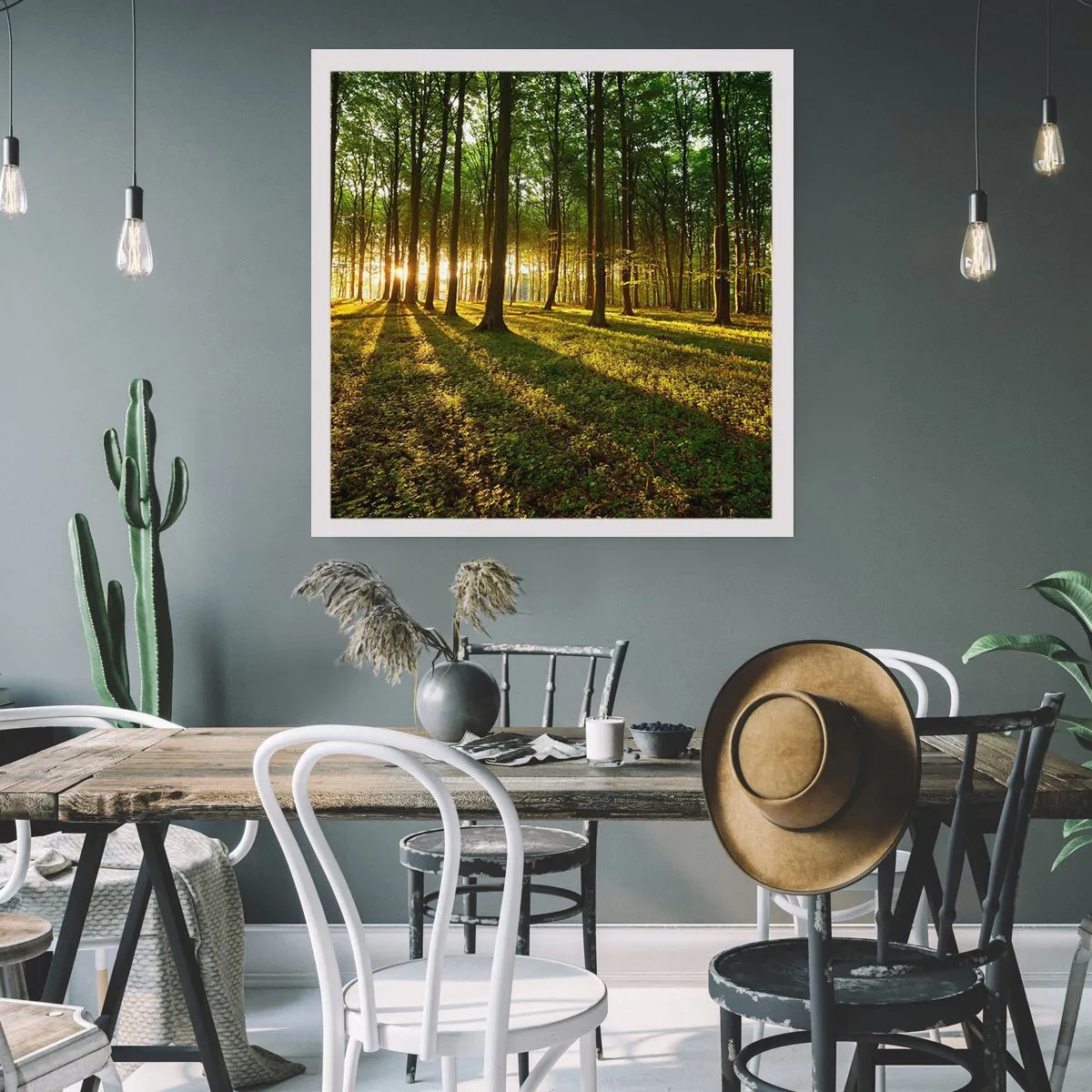 Plakat - Fotografia wszystkich wiosen - 60x60 cm