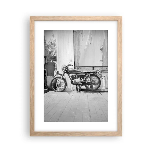 Plakat w ramie jasny dąb - Klasyka ponad wszystko - 30x40 cm