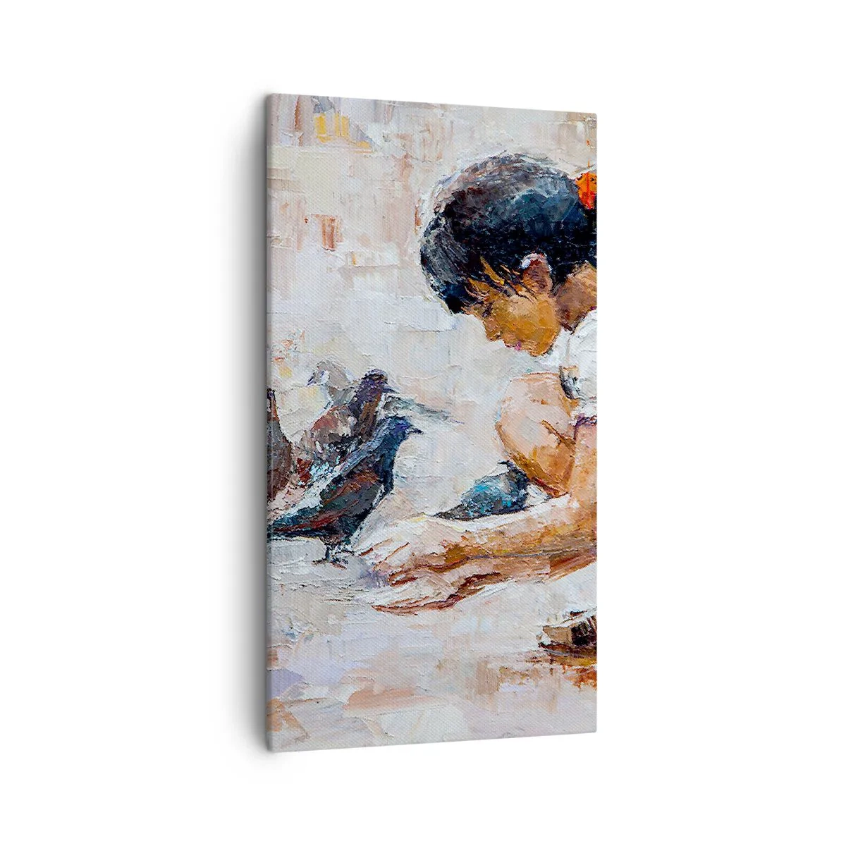 Obraz na płótnie - Maluczcy i najmilsi - 45x80 cm