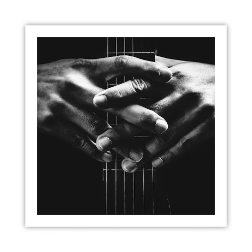 Plakat - Modlitwa artysty - 60x60 cm