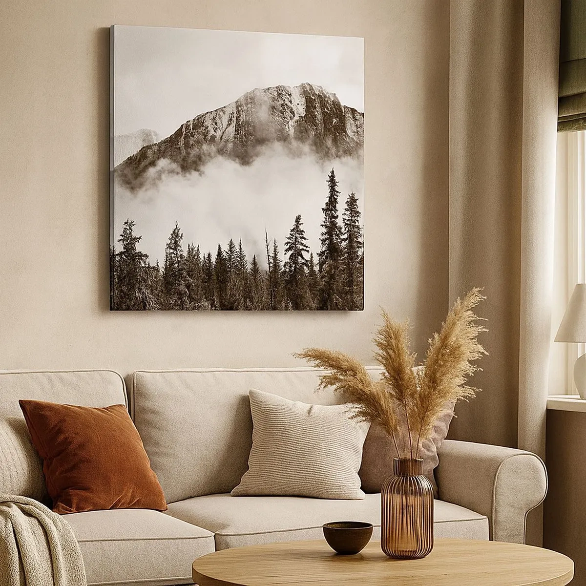 Obraz na płótnie - Granitowy władca - 30x30 cm