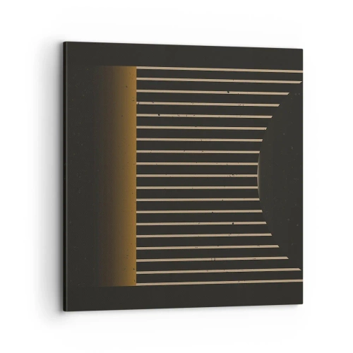 Obraz na płótnie - Zbadać ciemność - 70x70 cm