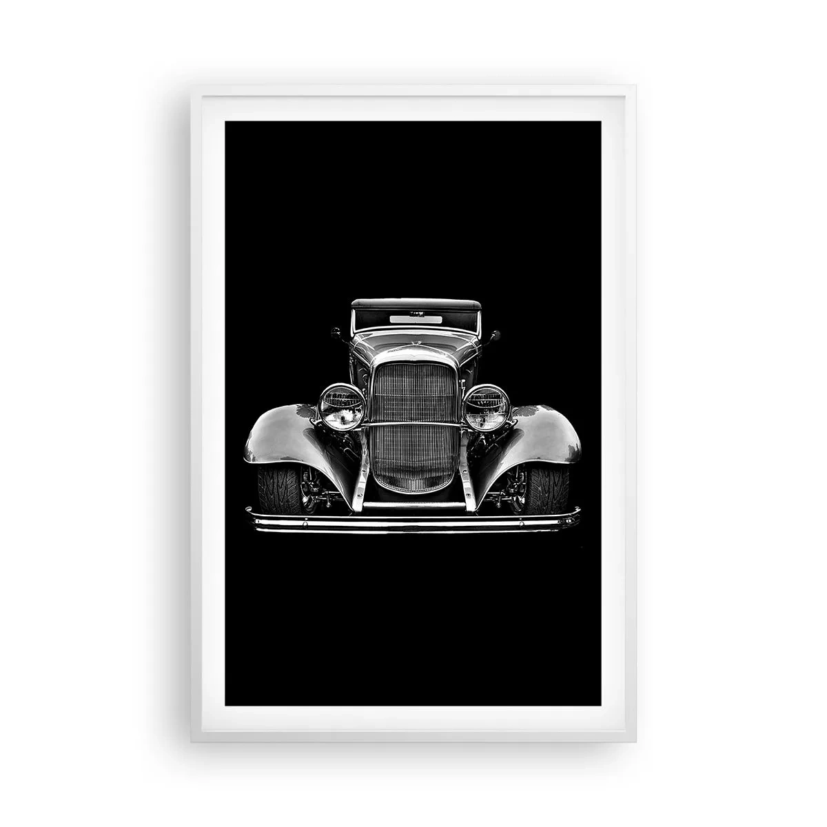 Plakat w białej ramie - Prawdziwy gentelman - 61x91 cm