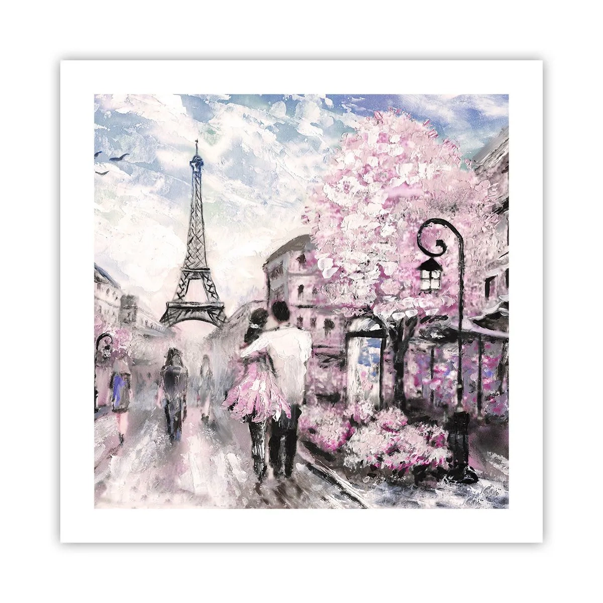 Plakat - Jak zakochac się, to tylko w… - 50x50 cm