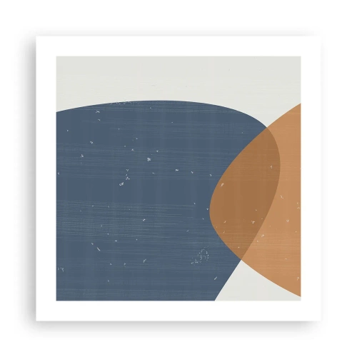 Plakat - Owale i wpływy - 50x50 cm