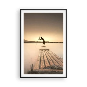 Plakat w czarnej ramie - Przed spoczynkiem - 61x91 cm