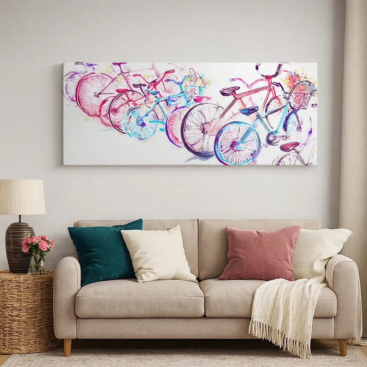 Obraz na płótnie - Zjazd klubu Antymoto - 30x30 cm