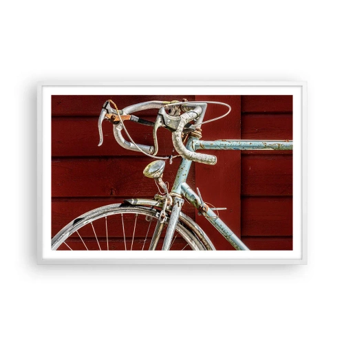 Plakat w białej ramie - Stworzony do zwycięstw - 91x61 cm