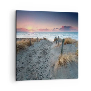 Obraz na płótnie - Rozlałeś tęczę blasków promienistą… - 60x60 cm