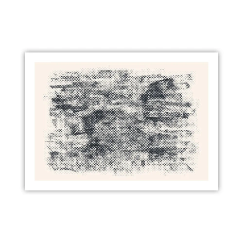 Plakat - Mglista kompozycja - 70x50 cm