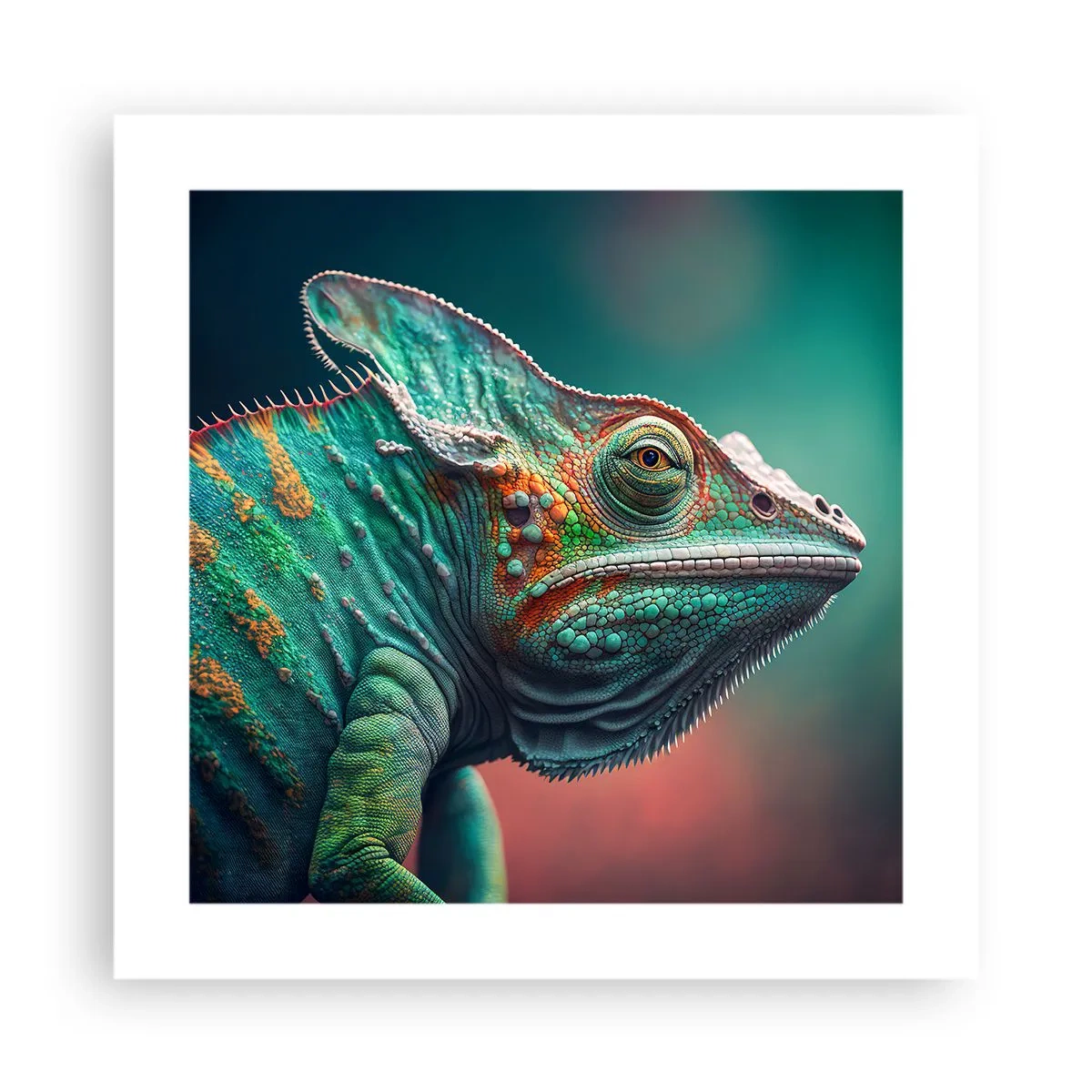 Plakat - Widzisz mnie? Niedobrze… - 40x40 cm