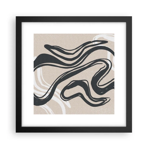 Plakat w czarnej ramie - Ekspresja zwielokrotniona - 30x30 cm