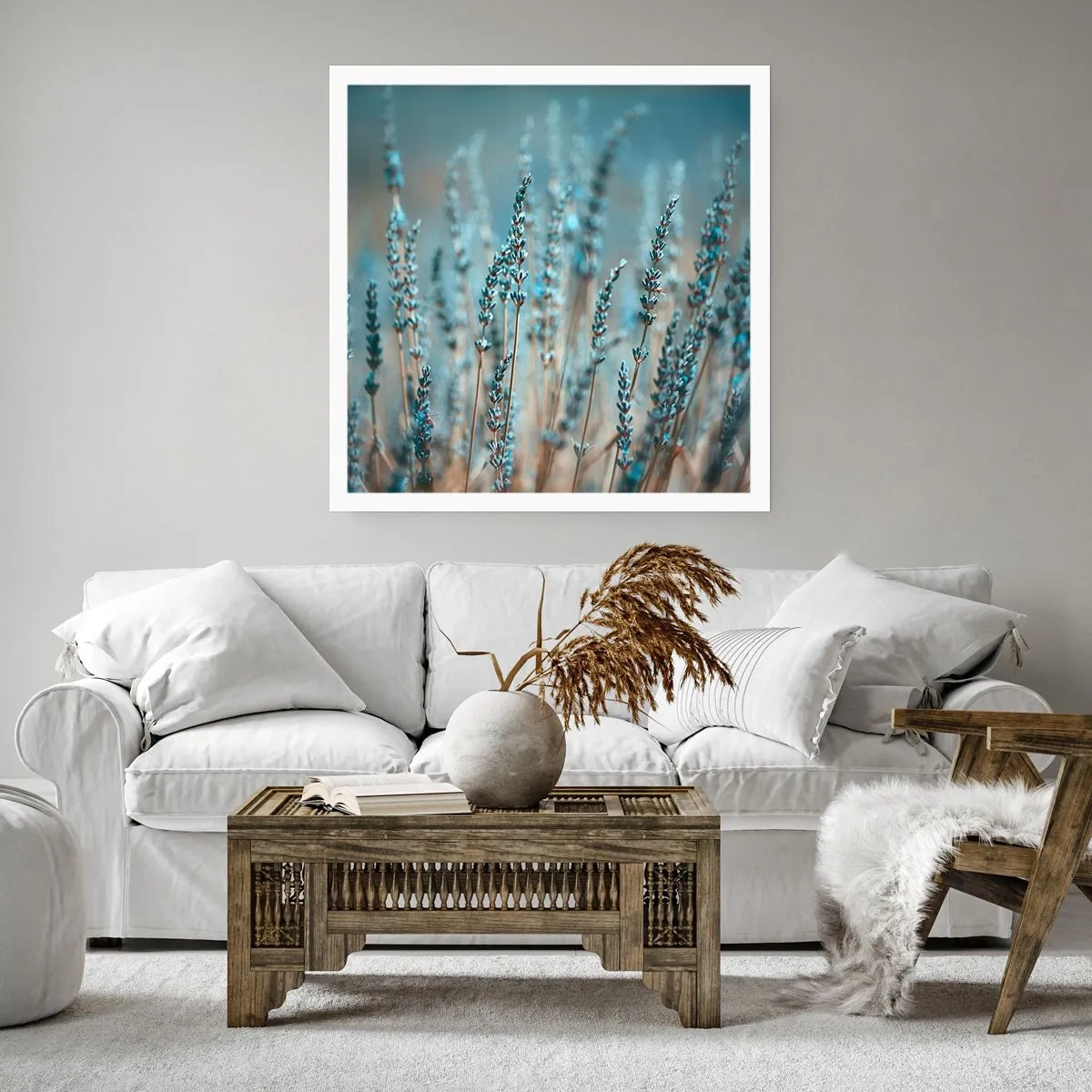 Plakat - Pachnący łan - 60x60 cm