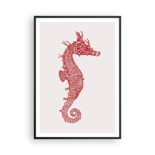 Plakat w czarnej ramie - Misterne stworzenie - 70x100 cm