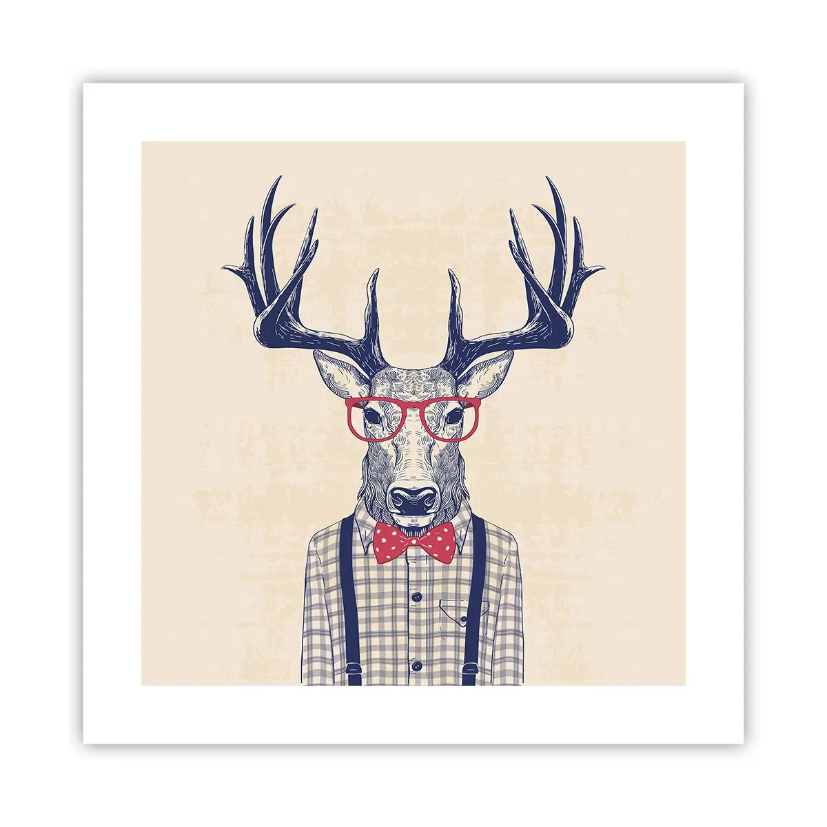 Plakat - Zabawna ekstrawagancja - 40x40 cm