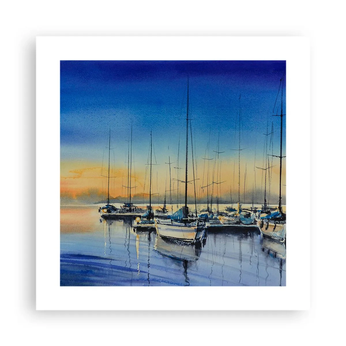 Plakat - Koniec dobrego dnia - 40x40 cm