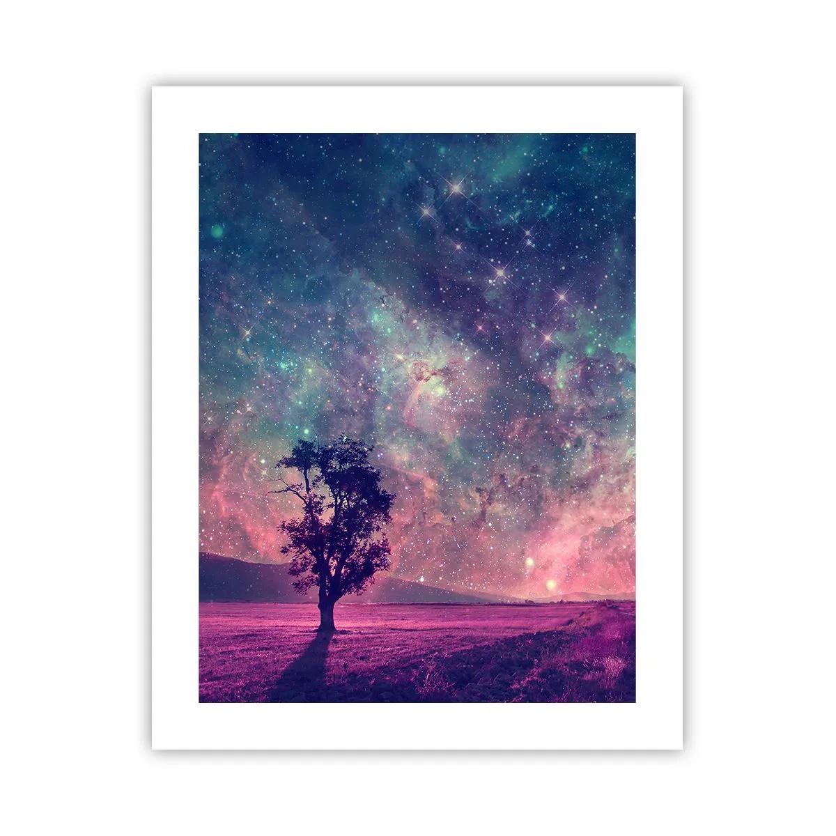 Plakat - Pod magicznym niebem - 40x50 cm