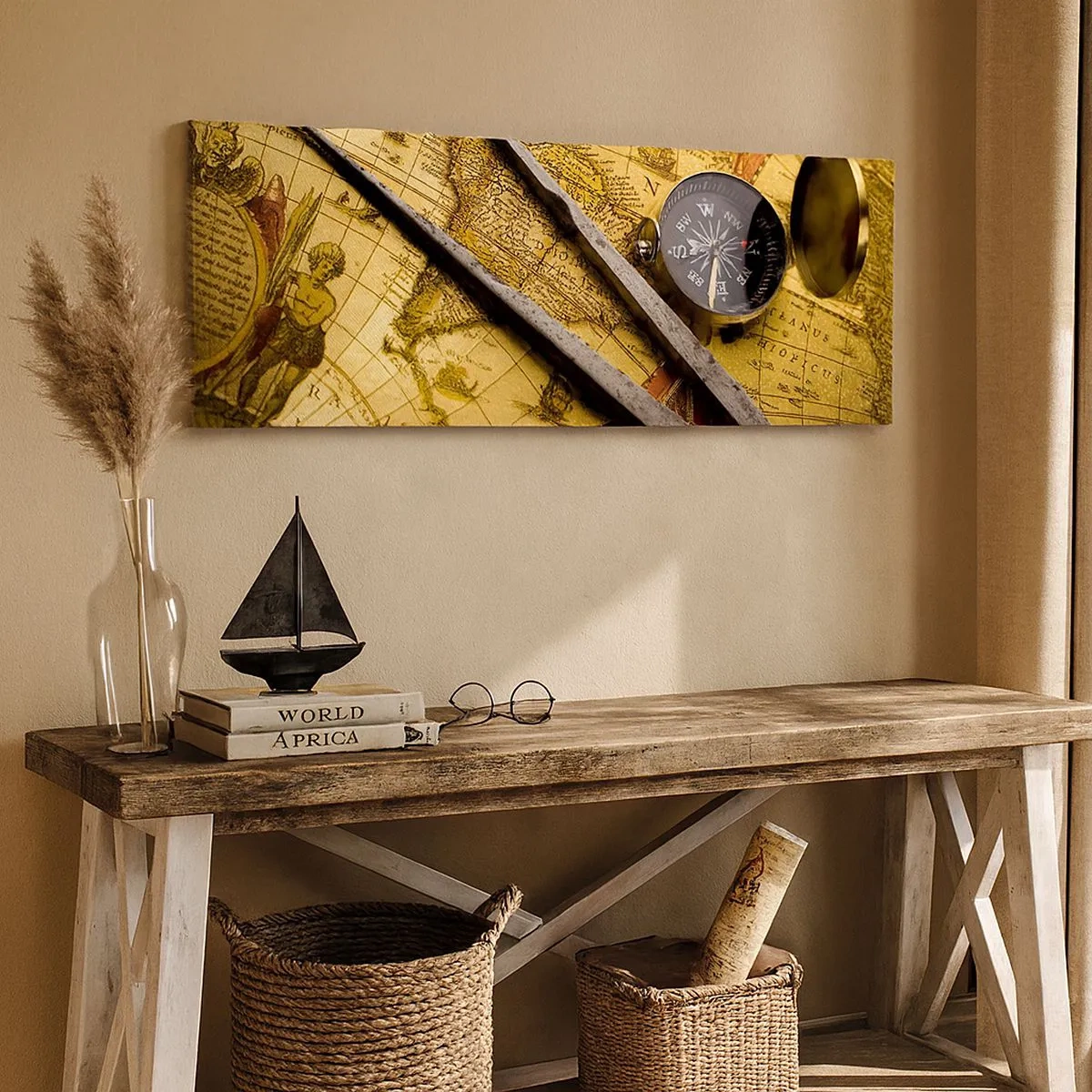 Obraz na płótnie - Gdze te skarby? - 100x40 cm