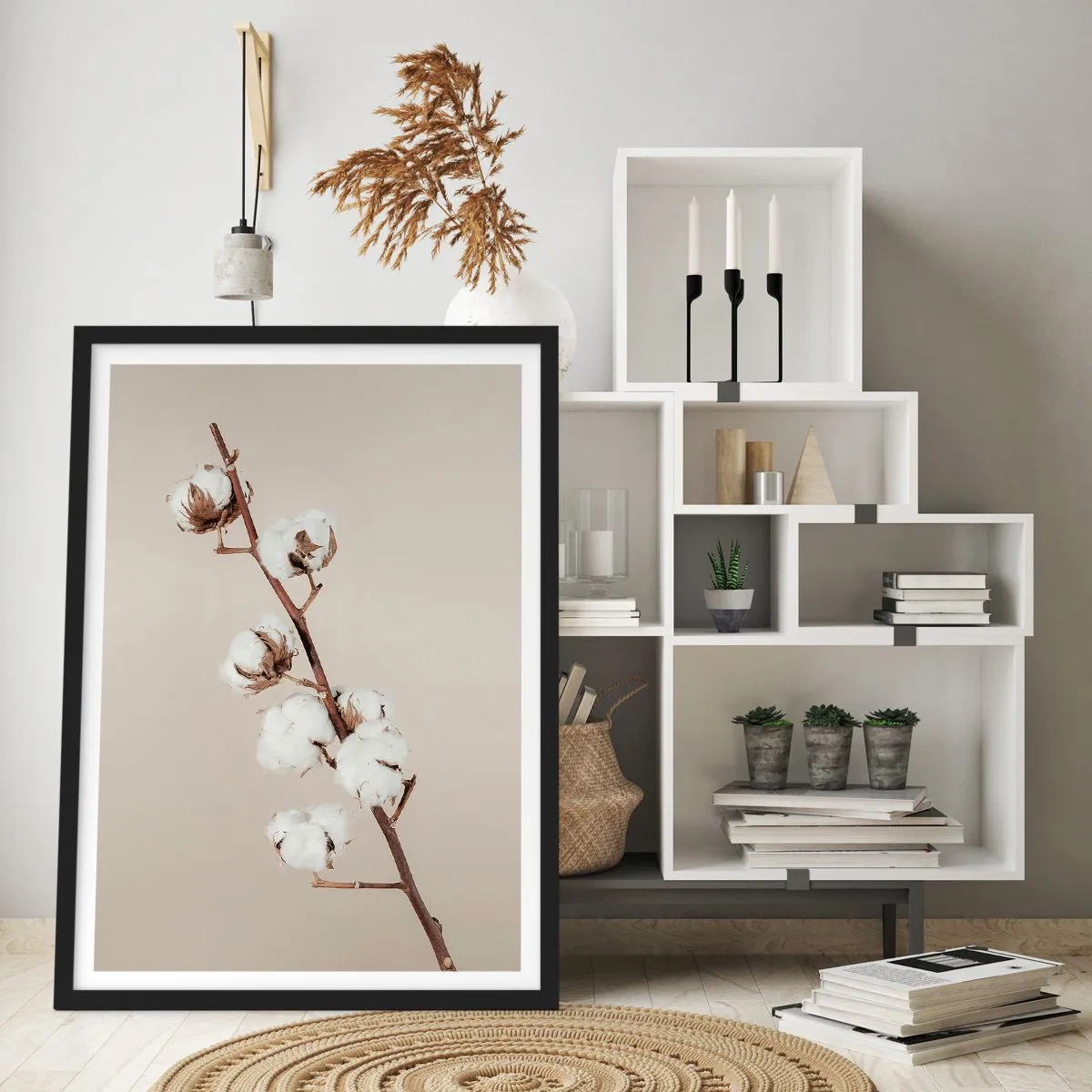 Plakat w czarnej ramie - U źródła miękkości - 61x91 cm