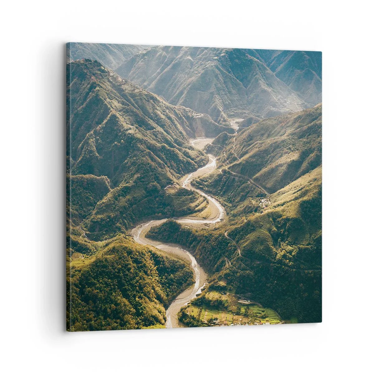 Obraz na płótnie - Prosto z serca gór - 60x60 cm