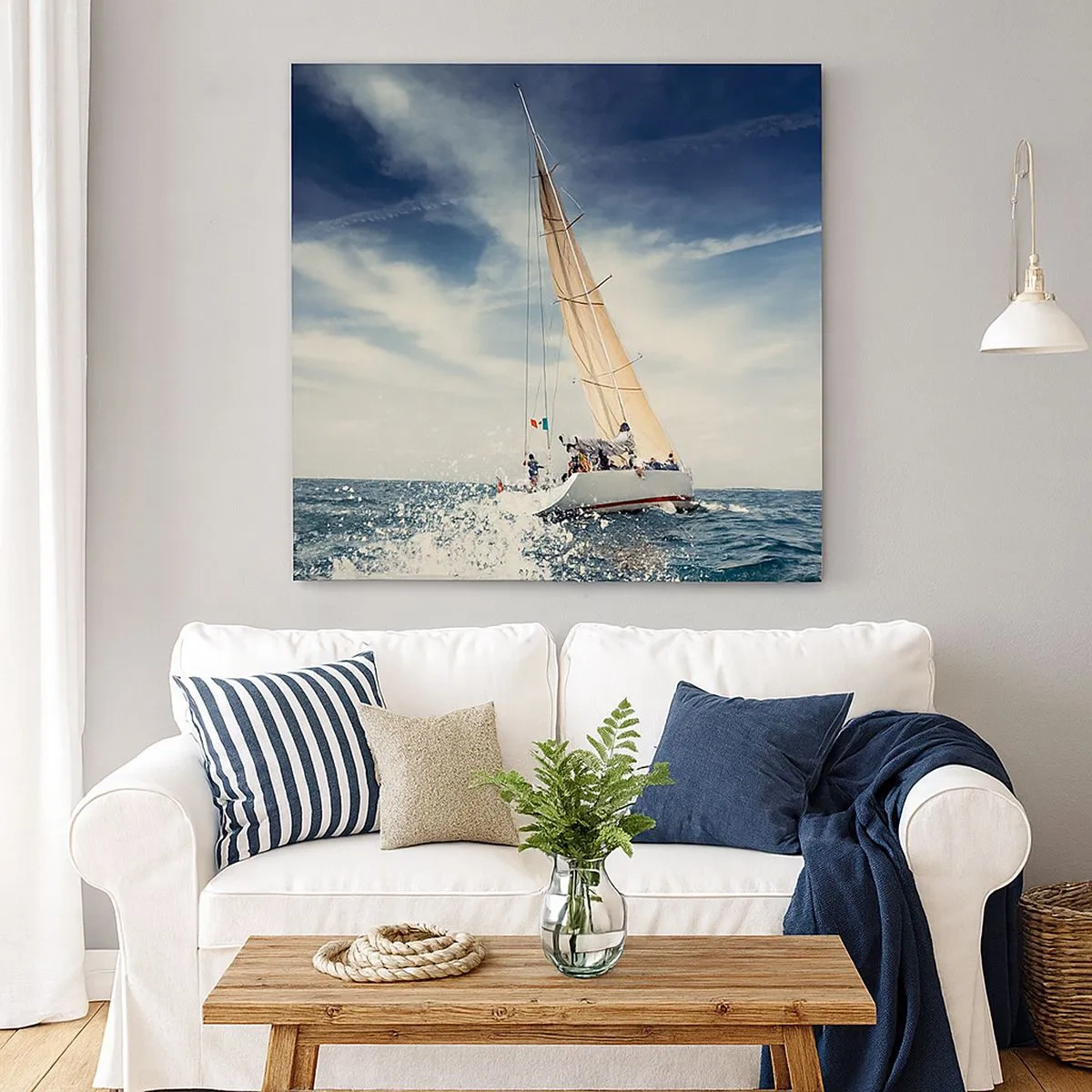 Obraz na płótnie - Nas nie dogonią! - 30x30 cm