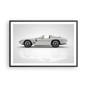 Plakat w czarnej ramie - Obietnica zabawy - 91x61 cm