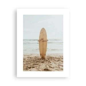 Plakat - Z miłości do fal - 30x40 cm