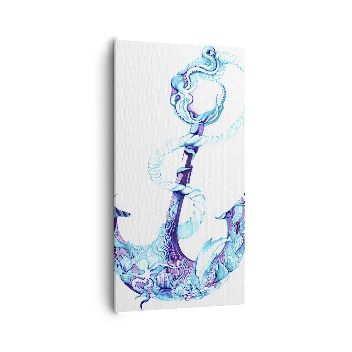 Obraz na płótnie - Powiernica tajemnic morza - 65x120 cm