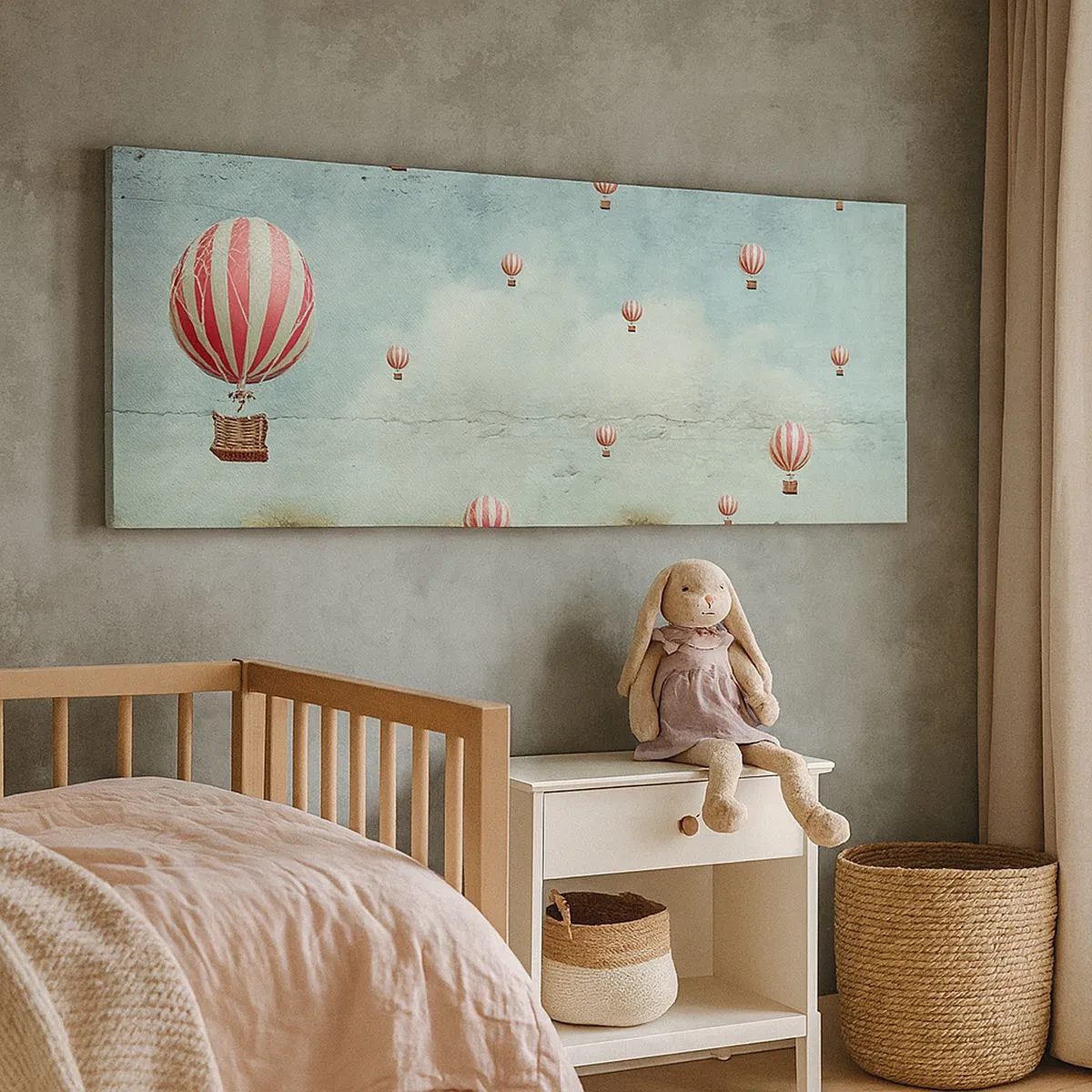 Obraz na płótnie - Wolni od zgiełku życia - 100x40 cm