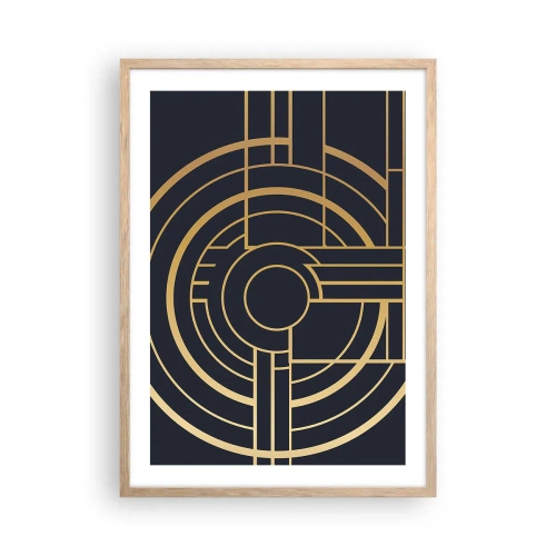 Plakat w ramie jasny dąb - Obroty rzeczy - 50x70 cm