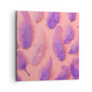 Obraz na płótnie - Liliowy ptak pragnienia - 70x70 cm