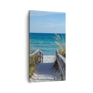 Obraz na płótnie - W słońcu, na wietrze - 45x80 cm