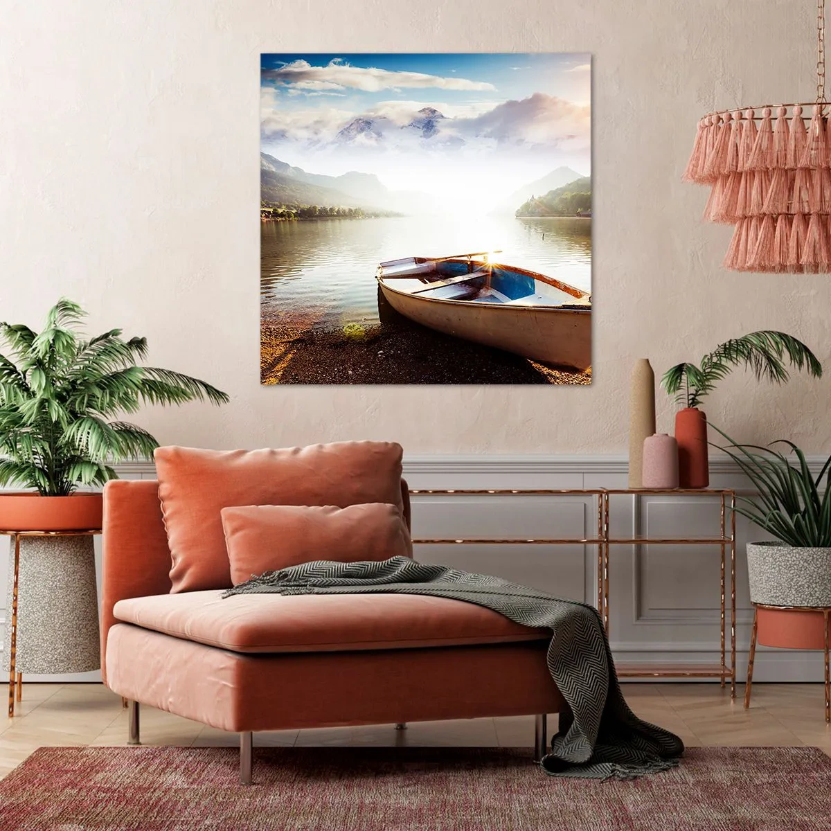 Obraz na płótnie - Nad wodą wielką i czystą - 70x70 cm