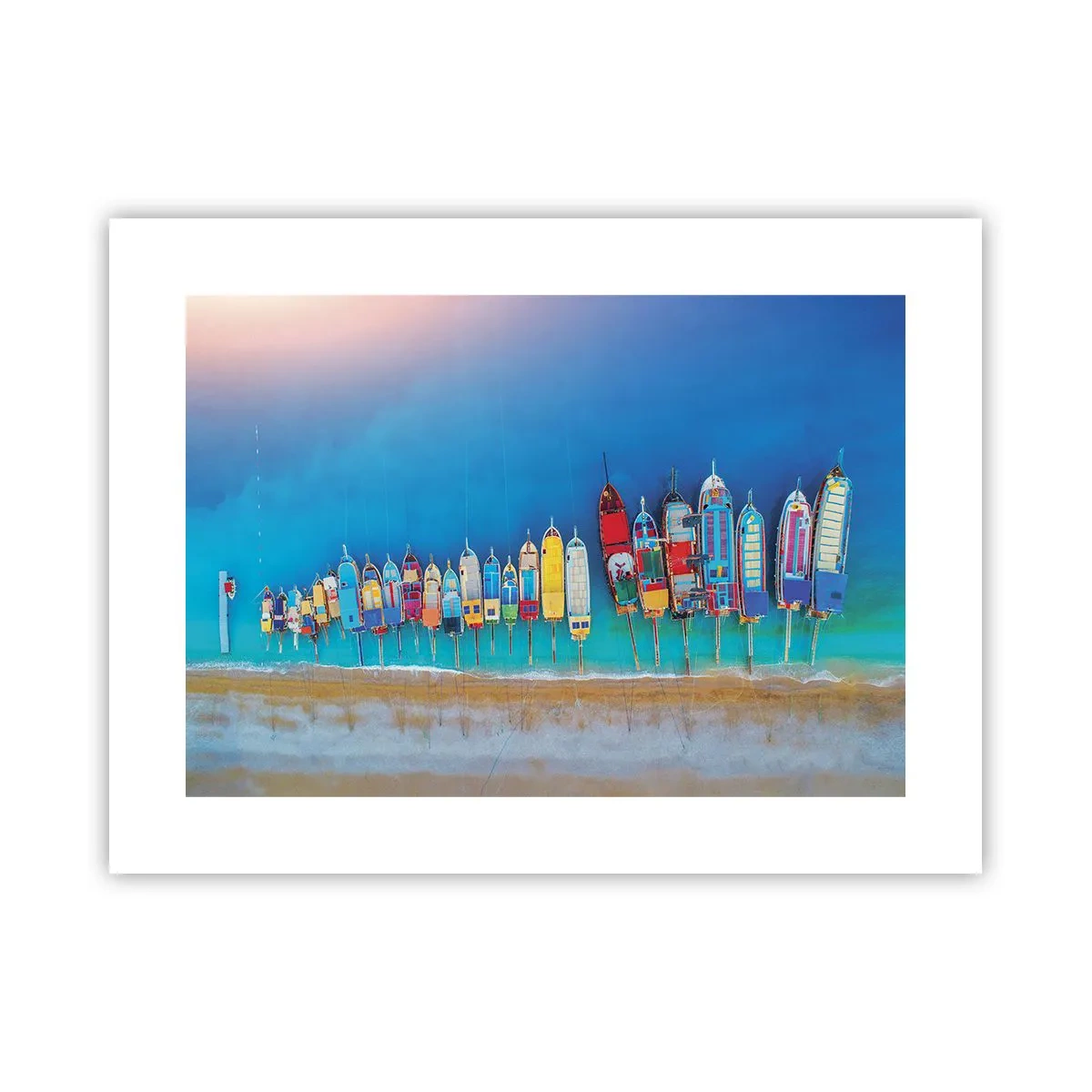 Plakat - Z lotu ptaka - 40x30 cm