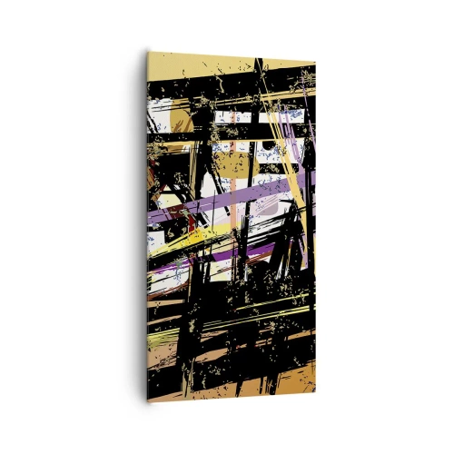 Obraz na płótnie - Ostre cięcie - 65x120 cm