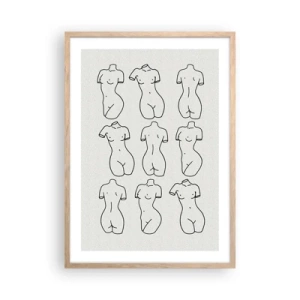 Plakat w ramie jasny dąb - Tylko Wenus - 50x70 cm