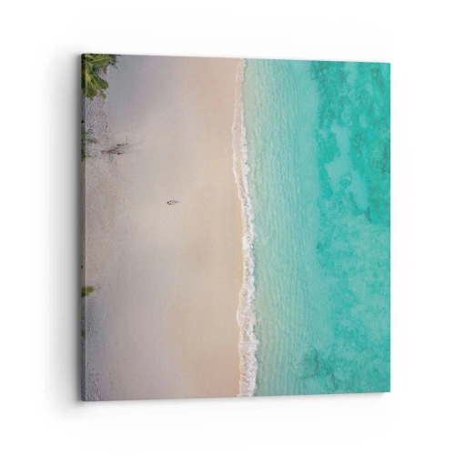 Obraz na płótnie - Rajska plaża - 70x70 cm