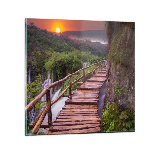 Obraz na szkle - Piękno nie do uwierzenia - 60x60 cm