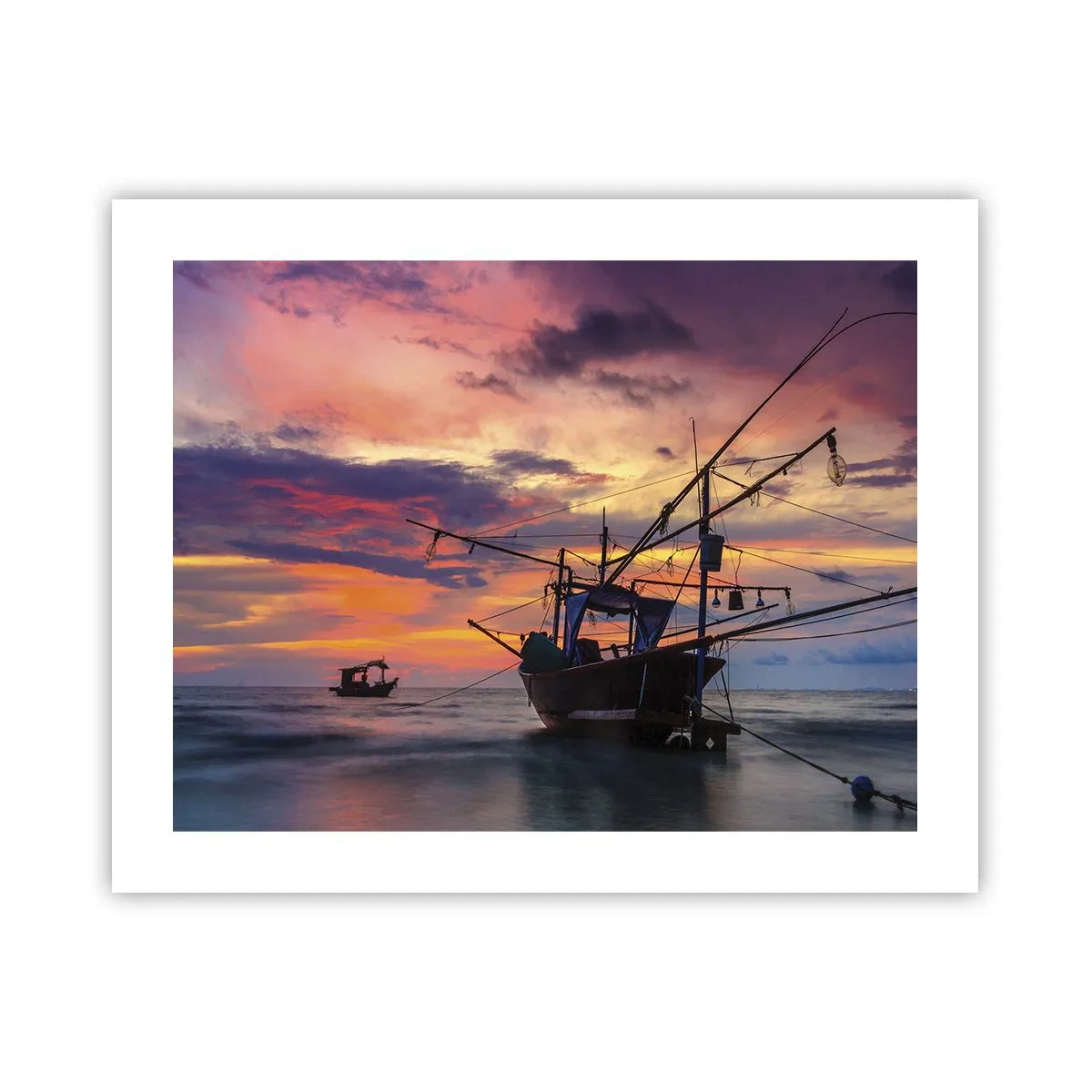 Plakat - Egzotyczny wieczór - 50x40 cm