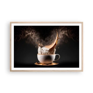 Plakat w ramie jasny dąb - Eksplozja smaku - 91x61 cm