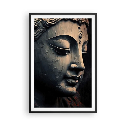 Plakat w czarnej ramie - W zgodzie ze światem - 61x91 cm