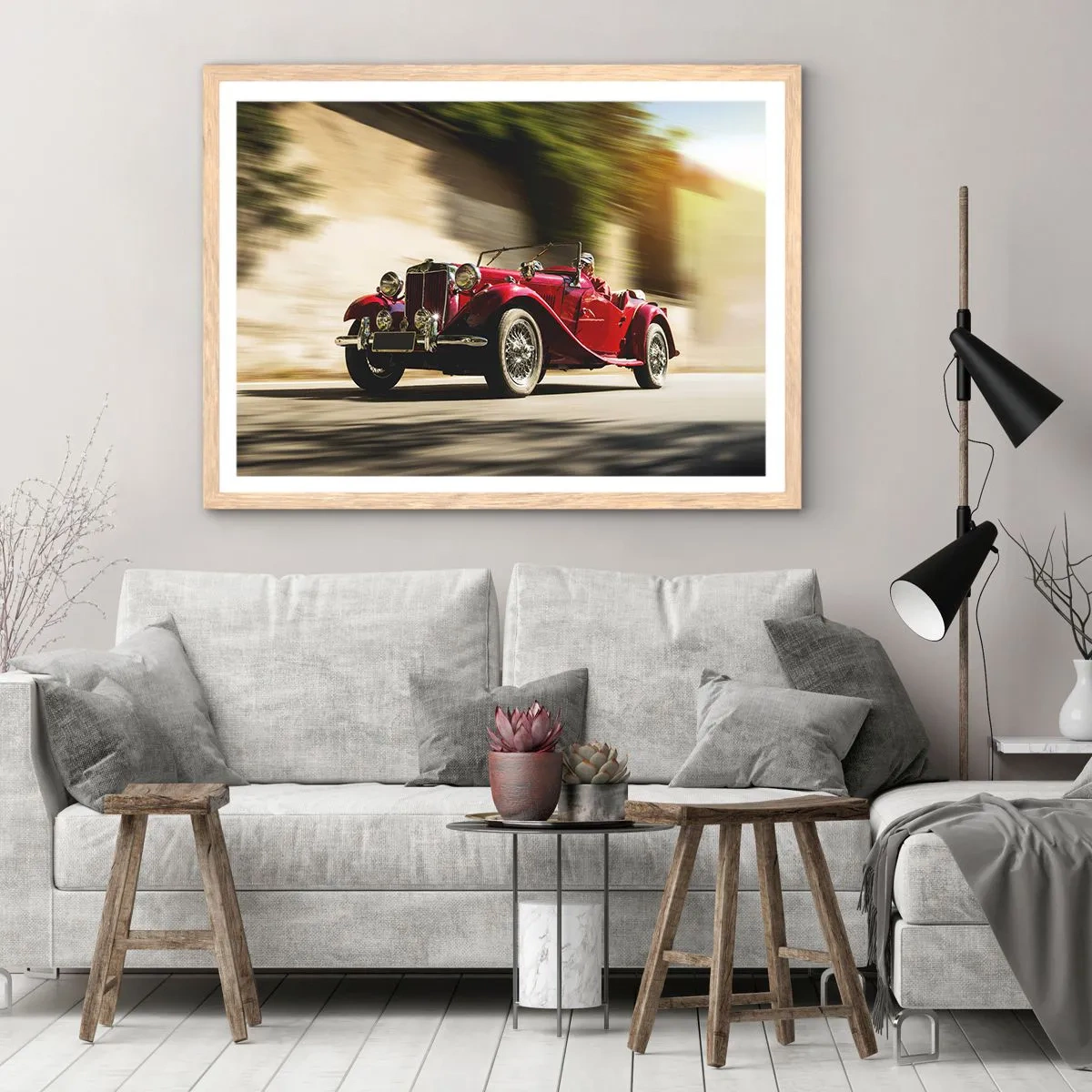 Plakat w ramie jasny dąb - Piękniejszy niż Nike z Samotraki - 50x40 cm